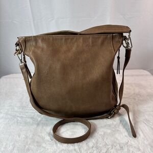 Miztique Vegan Leather Hobo  Brown Bag